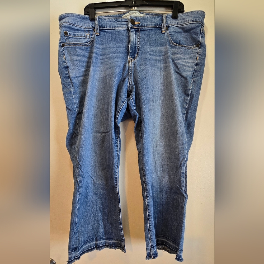 Torrid Blue Denim Capris
